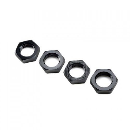 �˾���ũ LOS-3677 [TEAM LOSI] LOS-3677 Wheel Nut, Black (4): ALL 5IVE