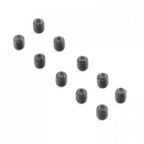 �˾���ũ LOS-3959 [TEAM LOSI] LOS-3959 Set Screw, M4 x 5mm Flat Point, STL (10)