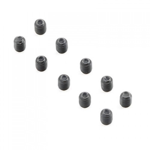 �˾���ũ LOS-3959 [TEAM LOSI] LOS-3959 Set Screw, M4 x 5mm Flat Point, STL (10)