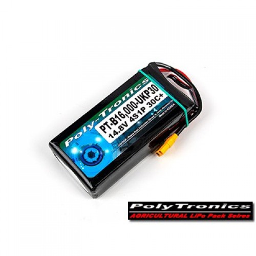 �˾���ũ PT-B16K-UKP30-4S PT-B16000-UKP30 (14.8V, 4S1P, 30C+/XT90S) ��Ƭ������ ���͸� - XT90 ��Ƽ����ũ