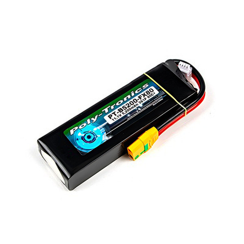 �˾���ũ PT-B5200-FX80-3S PT-B5200-FX80 (11.1V, 3S1P, 80C+/JST-XT/XT90-S) ��Ƭ������ ���͸� - XT90 ��Ƽ����ũ