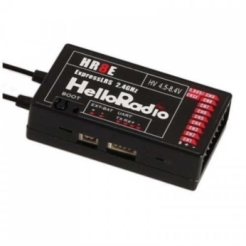 �˾���ũ HR8E [HelloRadioSky] HR8E 2.4G PWM 9ä�� ELRS ���ű�