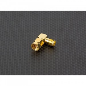 [TR] 90�� SMA Plug Male to SMA Jack Adaptor for 5.8Ghz FPV Antenna