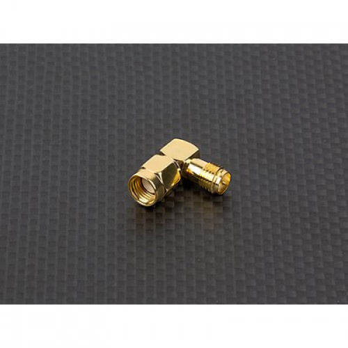 �˾���ũ TL90RPSMA [TR] 90�� RP-SMA Plug Male to SMA Jack Adaptor for 5.8Ghz FPV Antenna