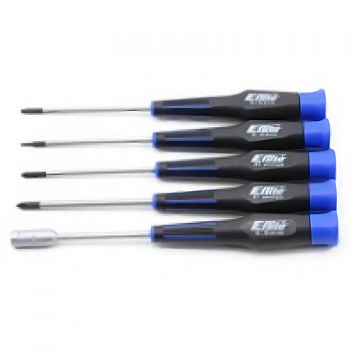 �˾���ũ  E-flite 5pc Park Flyer Tool Assortment [3/32�� ������̺�,0.05�� ����,5.5mm����,#0,#1���ڵ���̹�)