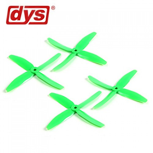 �˾���ũ  DYS GREEN 5x4x4 5040 4-Blade Hi-Performance Prop FPV Propeller CW/CCW 4��