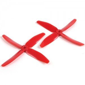 DYS RED 5x4x4 5040 4-Blade Hi-Performance Prop FPV Propeller CW/CCW 4��