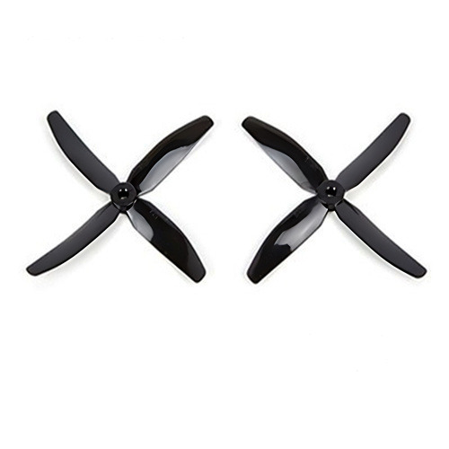�˾���ũ DYS-X50404B [DYS] X5040 Bull Nose Type 4-Blade Prop for Racing Drone (CW/CCW/Black)