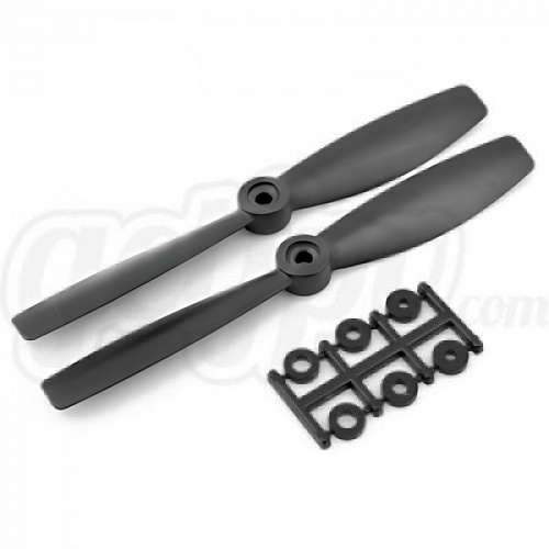 �˾���ũ  HQProp 6x4.5 Bullnose ����ġ BLACK 2pcs