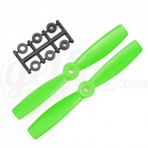 HQProp 5x4.5 Bullnose ����ġ Green 2pcs