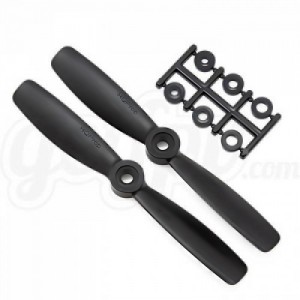 HQProp 5x4.5R Bullnose ����ġ BLACK 2pcs