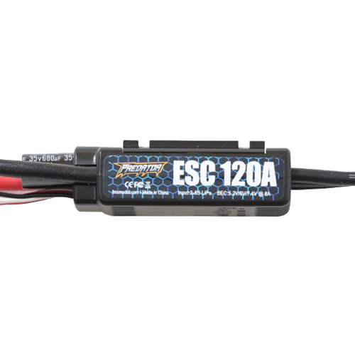 �˾���ũ  [FMS] �������� 120A �귯������ ���ӱ� - 2~6�� 5.2~7.4V 8A ���м��� BEC ����