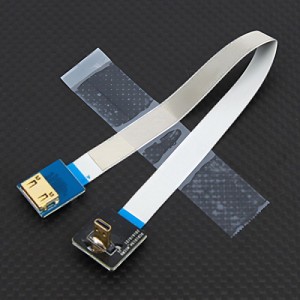 [HDCVT] Micro HDMI to Mini HDMI Flexible AV ��ȯ Cable(M-F)