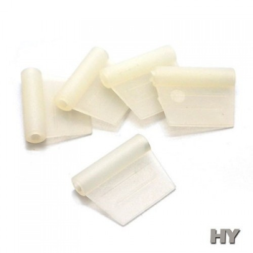 �˾���ũ  [HY] 3mm Nylon Aileron Torque Rod Hinges 5pcs