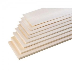 �߻糪�� (Balsa Wood) ���� - 1 x 100 x 1000 mm