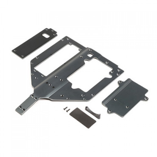 �˾���ũ LOS251083 [TEAM LOSI] Chassis, Motor, Battery Cover Plates:SuperRockRey