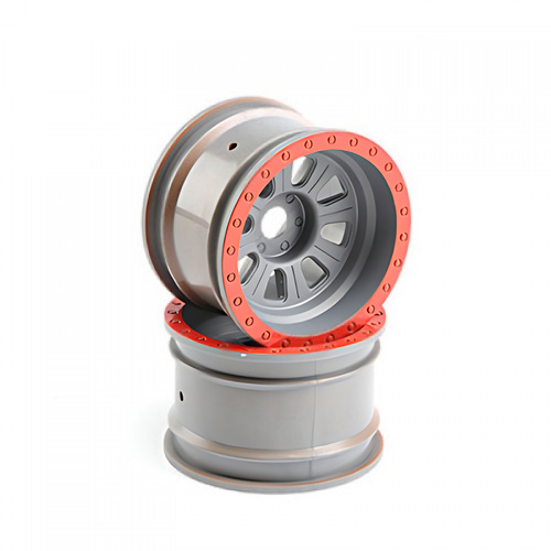�˾���ũ LOS45027 [TEAM LOSI] Wheel, Silver (2): Super Rock Rey