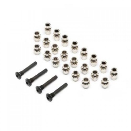 �˾���ũ LOS254051 [TEAM LOSI] Pivot Ball Set: Super Baja Rey,Super Rock Rey