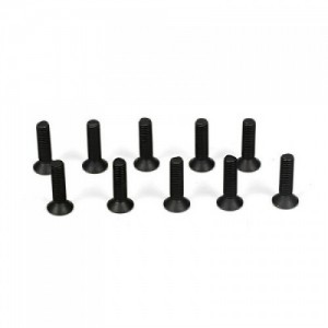 [TLR Racing] Flathead Screw, M3 x 12mm (10)