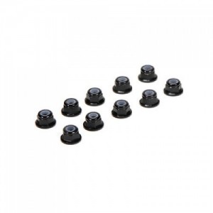 [TLR Racing] M3 Flanged Aluminum Lock Nuts, Black (10)�ɼ�