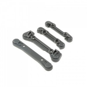 [TEAM LOSI] Front/Rear Pin Mount Cover Set: TENACITY SCT