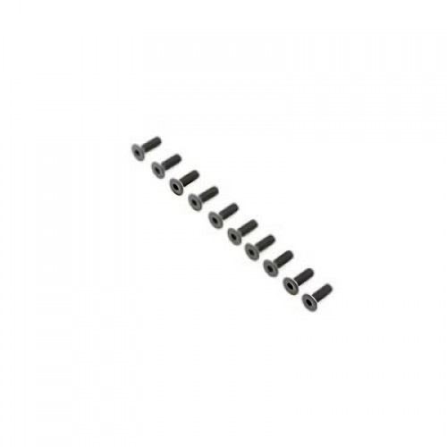 �˾���ũ TLR255013 [TEAM LOSI] Flat Head Screws, M4x12mm (10)