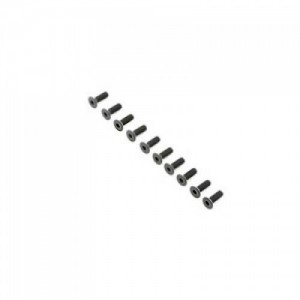 [TEAM LOSI] Flat Head Screws, M4x12mm (10)