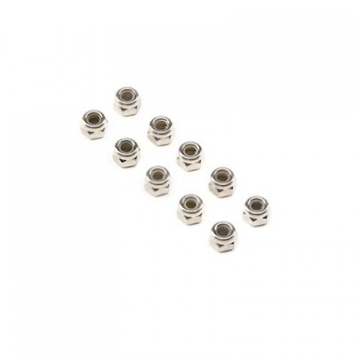 �˾���ũ TLR256005 [TEAM LOSI] Nylock Nut, M4 (10)