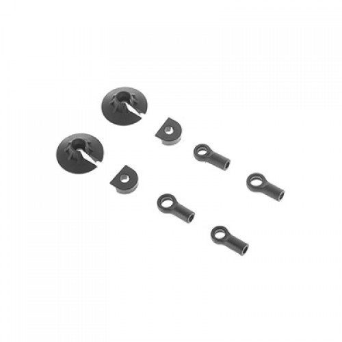 [�˾���ũ] ARAC8971 [ARRMA] AR330338 Shock Rod End Set Nero (2)