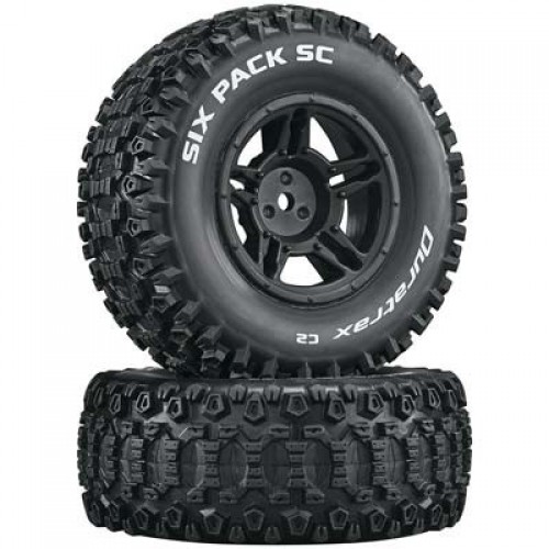 �˾���ũ DTXC3861 [DURATRAX] Duratrax Six Pack SC C2 Mounted Slash 4x4/Blitz F/R (2)