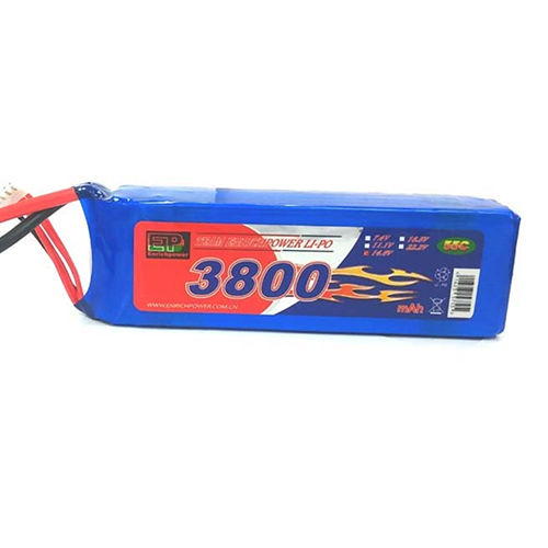 �˾���ũ 3800-4S-55C [EP POWER] 14.8V 3800mAh 55C ��Ƭ������ ���͸� - �輱��