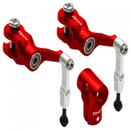 �˾���ũ mCPS005-R [RAKONHELI] Rakonheli CNC AL DFC Head Combo (Red) - Blade mCP S