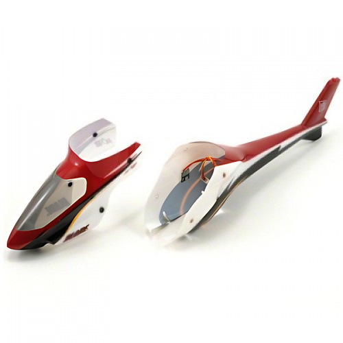�˾���ũ EFLH2427 [E-flite] Blade Complete Canopy w/Installed LEDs (Red) (mCX2)
