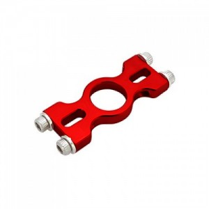 [RAKONHELI] Rakonheli CNC AL Main Motor Mount Set (Red) - Blade 180 CFX, Trio 180 CFX