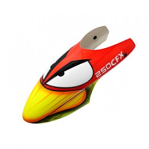 �˾���ũ 250CFX-CA01 [RAKONHELI] LIONHELI Fiberglass Canopy-Angry Bird - Blade 250 CFX �ɼ�   �ޱ׸����� �ٵ�