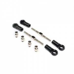 [TLR Racing] Turnbuckle, 4mm x 50mm (2): 8X