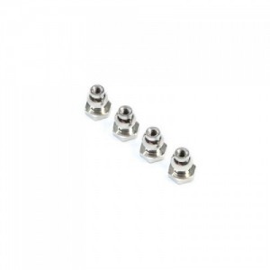 [TLR Racing] Suspension Ball, 6.8mm, Flanged (4): 8X