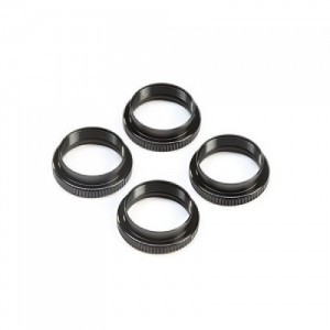 [TLR Racing] 16mm Shock Nuts, O-rings (4): 8X