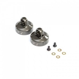 [TLR Racing] 16mm Bleeder Shock Cap, Aluminum (2): 8X