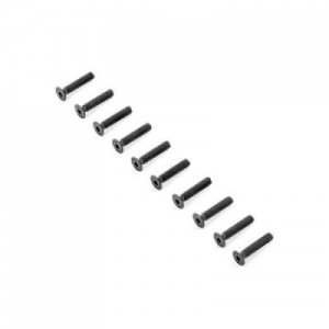 [TEAM LOSI] Flat Head Screws, M4x20mm (10)