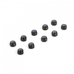[TLR Racing] M3 Aluminum Lock Nuts, Black (10) �ɼ�