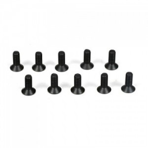 [TLR Racing] Flathead Screws, M3 x 8mm (10)