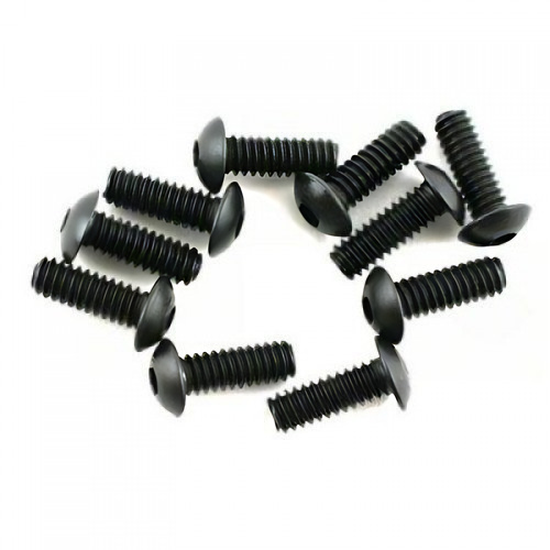 �˾���ũ LOSA6255 [TEAM LOSI] Team Losi 2-56x1/4�� Button Head Screws (10)