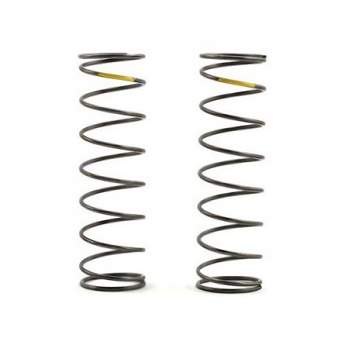 �˾���ũ TLR344025 [TLR Racing] Team Losi Racing 16mm EVO Rear Shock Spring Set (Yellow - 4.2 Rate) (2)