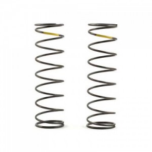 [TLR Racing] Team Losi Racing 16mm EVO Rear Shock Spring Set (Yellow - 4.2 Rate) (2)