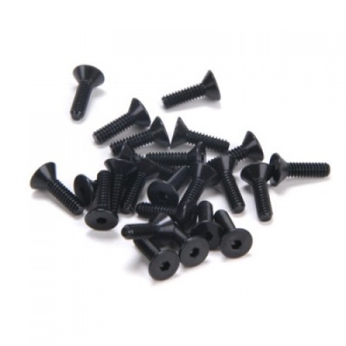 [�˾���ũ] LOSA6258 [TEAM LOSI] 2-56 x 5/16 Flat Head Screws (24)