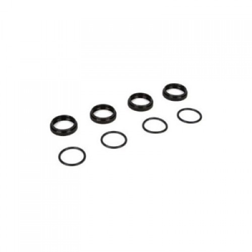 [�˾���ũ] TLR243005 [TLR Racing] 16mm Shock Nuts, O-rings: 8B 3.0