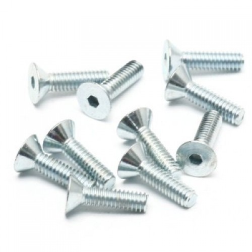 �˾���ũ LOSA6271 [TEAM LOSI] Losi 5-40x1/2�� Flat Head Screws (10)