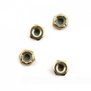 [TEAM LOSI] Team Losi 5-40 Locking Nuts, Steel (4) - 5-40 ��ŷ��Ʈ, ��ƿ 4������ - ��ġ������