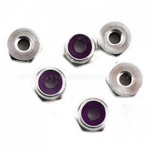[TEAM LOSI] 4-40 LOW PROFILE ALUM. LOCKNUTS